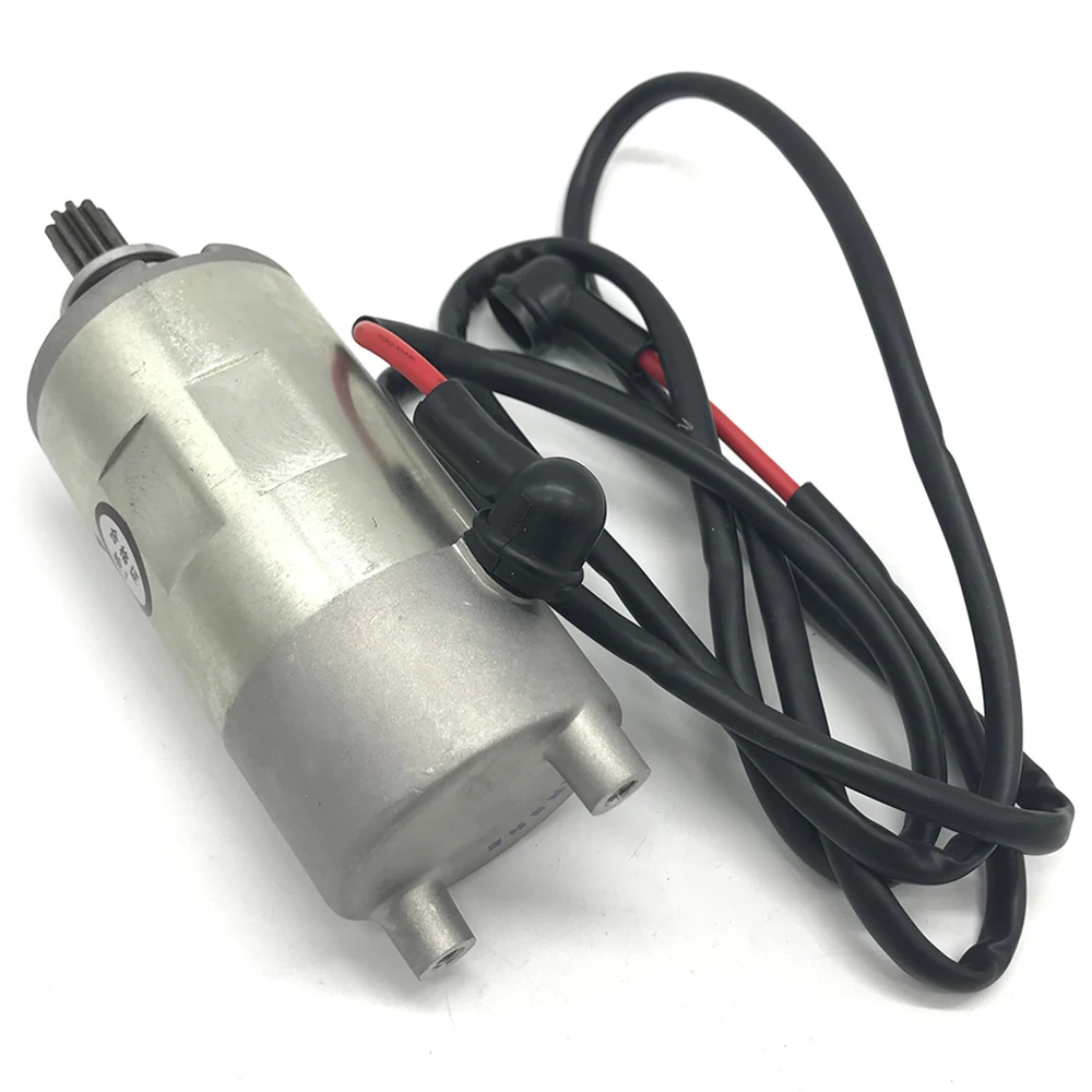 Starter Motor Assy With Wires For Bashan 300CC ATV UTV Quad Bike Engine Parts