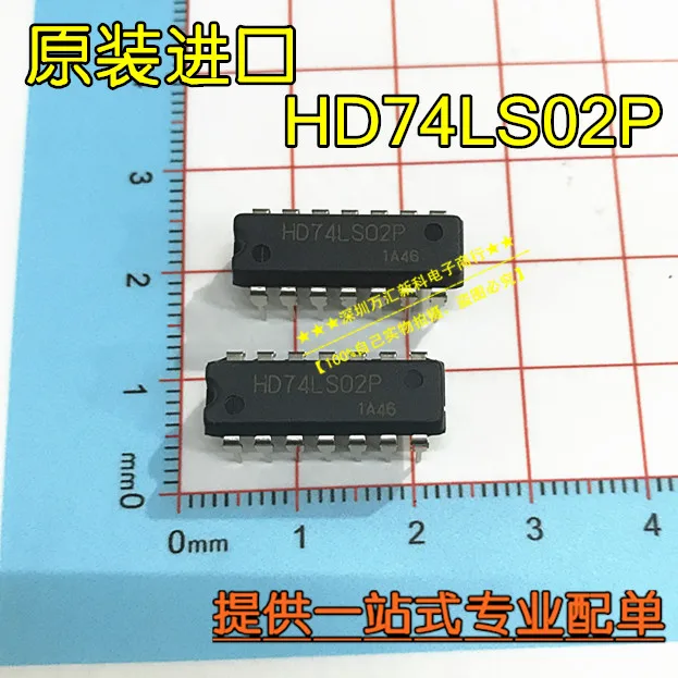 

10pcs orginal new HD74LS02P 74LS02 SN74LS02N Input Quad NOR Gate DIP-14