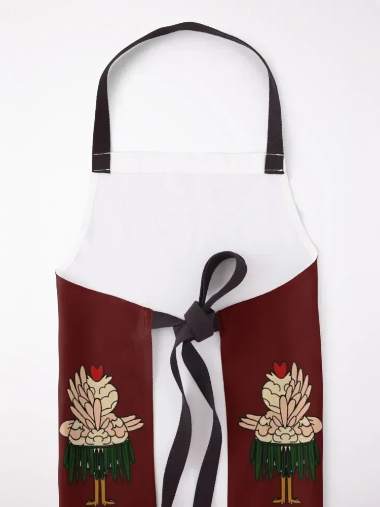 Huli (поворот/реверс) Фартук Hula Chicken Кухонная ручка для женщин Профессиональный