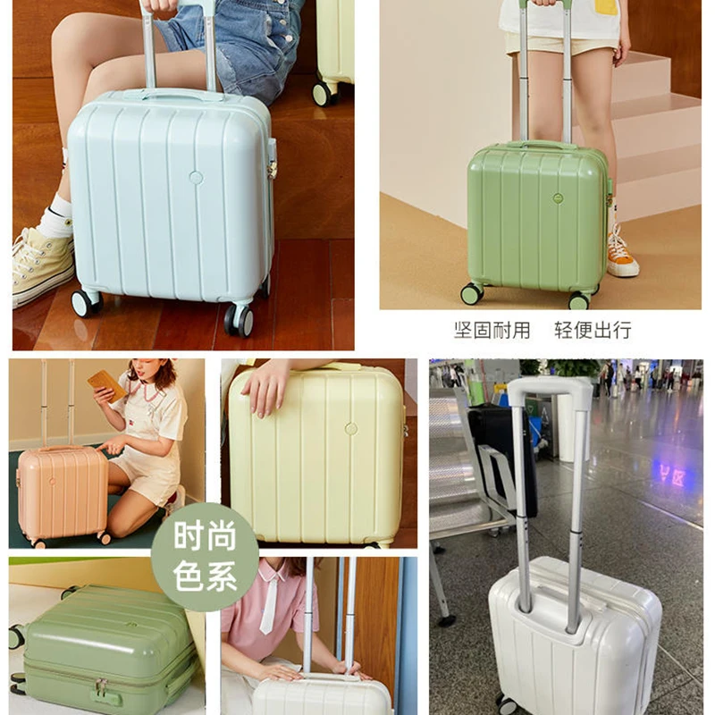 Маленький чемодан женский маленький легкий дорожная коробка мужской 20-коробка с