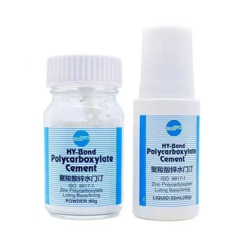 Songfeng Dental Bonding Cement Цинк Поликарбоксилатный цементный порошок 60 г 33 мл