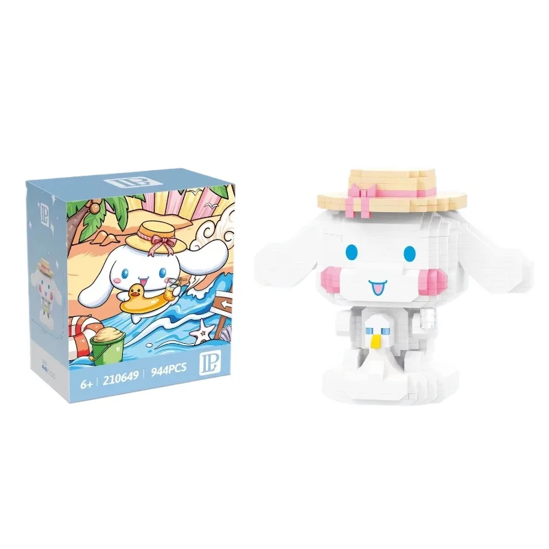 Sanrio миниатюрный строительный блок с изображением собаки из корицы нефрита