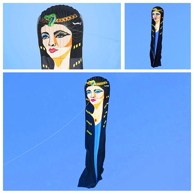 Бесплатная доставка 24 м большой воздушный змей летающий мягкий катушка парашют