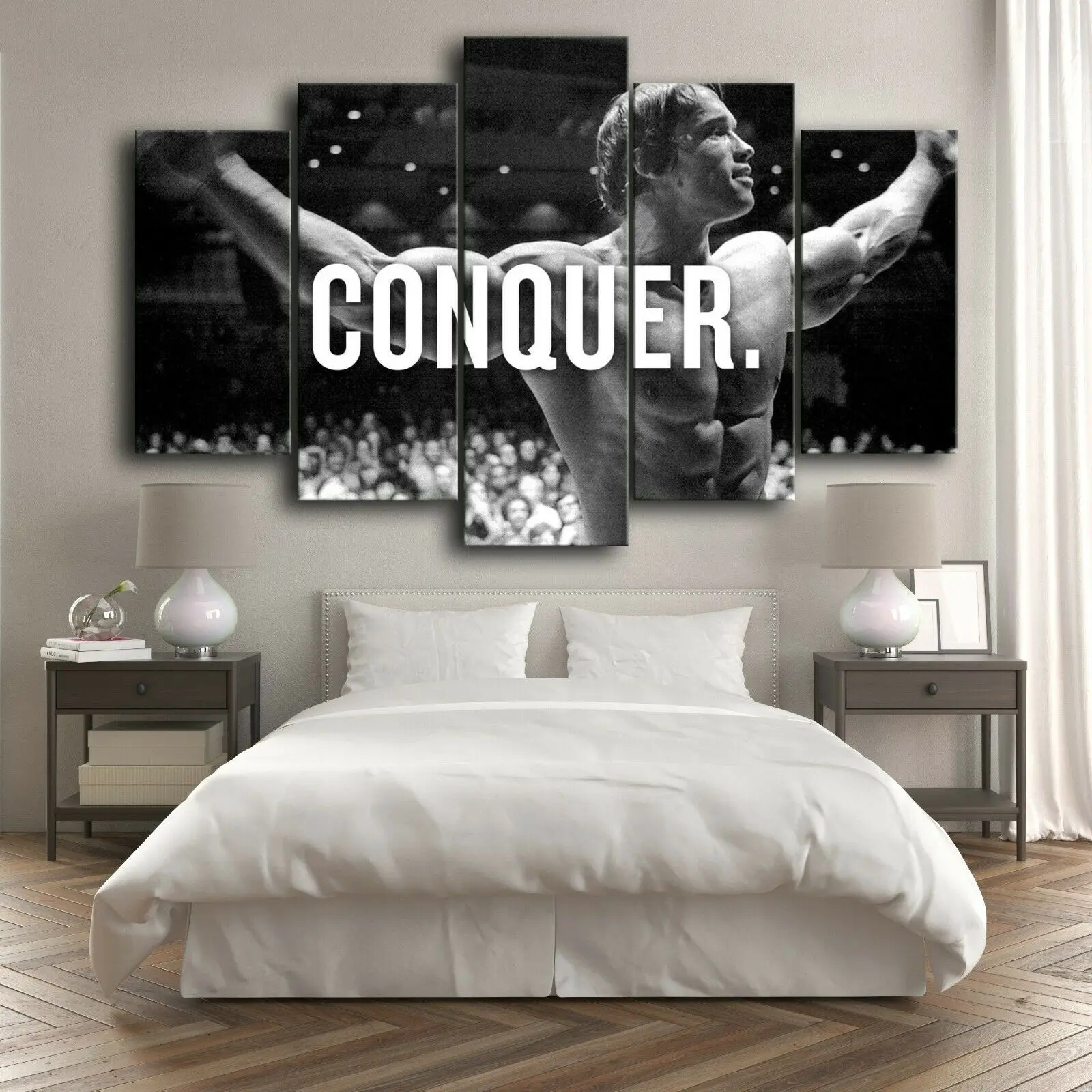 Арнольд мотивационный бодибилдинг тренажерный зал холст Художественная печать