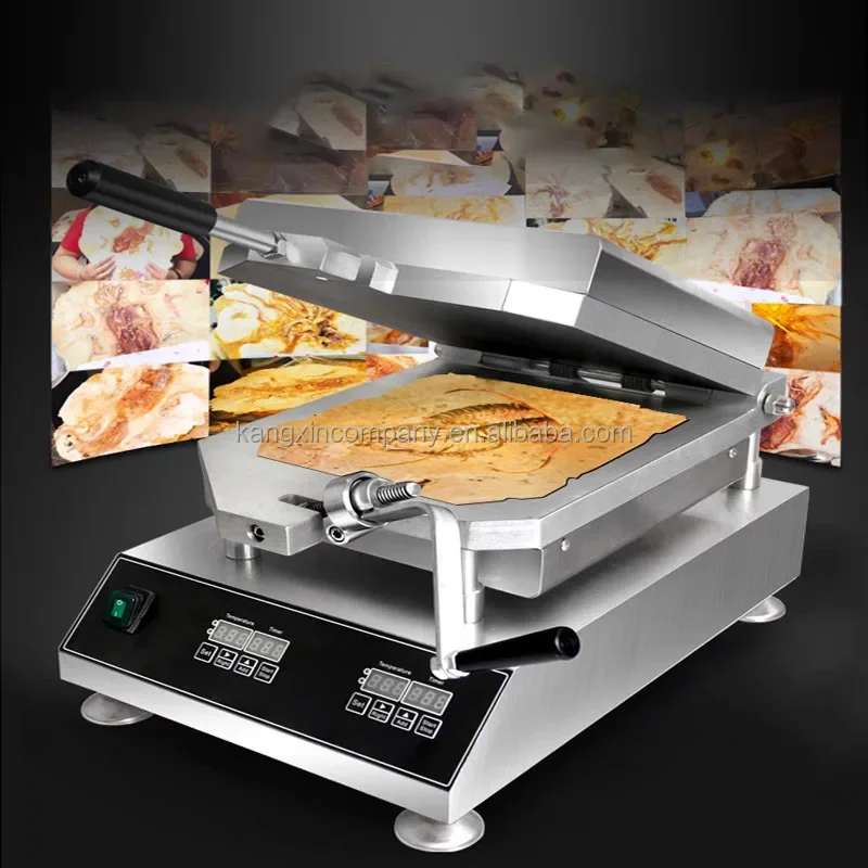 Портативная машина Senbei для приготовления прессованных осьминогов и кальмаров