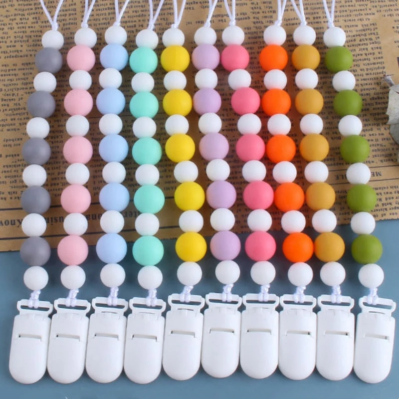 

Манеж для младенцев малышей пустышка соска зажим для соски цепочка держатель ремешок детский силиконовый Прорезыватель ручной работы жевательная игрушка