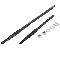 2pcs metal steel rear drive shaft for axial wraith 90018 rr10 90048 110 rc crawler car upgrades parts accessories