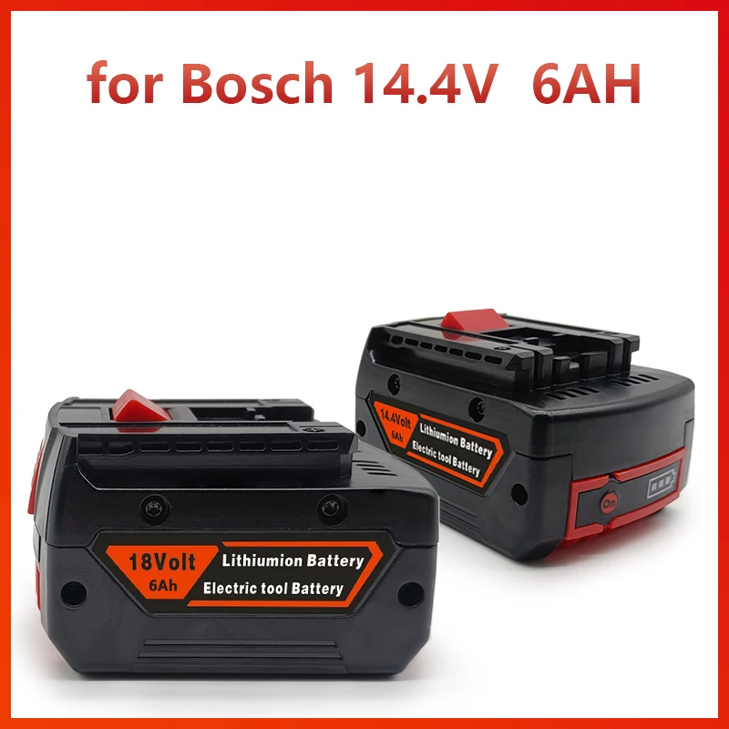 

Перезаряжаемая литий-ионная батарея для электроинструмента Bosch 14,4 в 1080 Ач для GBH GDR GSR DDS180 BAT614G, сменная батарея