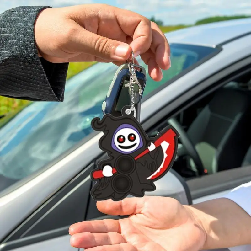 Брелок игрушка-пульверизатор призрак тыква подвеска брелок многофункциональная