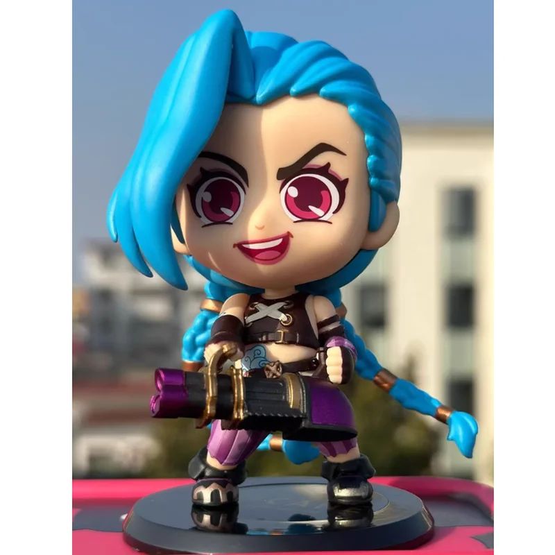 Подлинная лига легенд: ARCANE Twin Cities Battle Jinx Vi COSBABYS Мини-коллекция милая фигурка