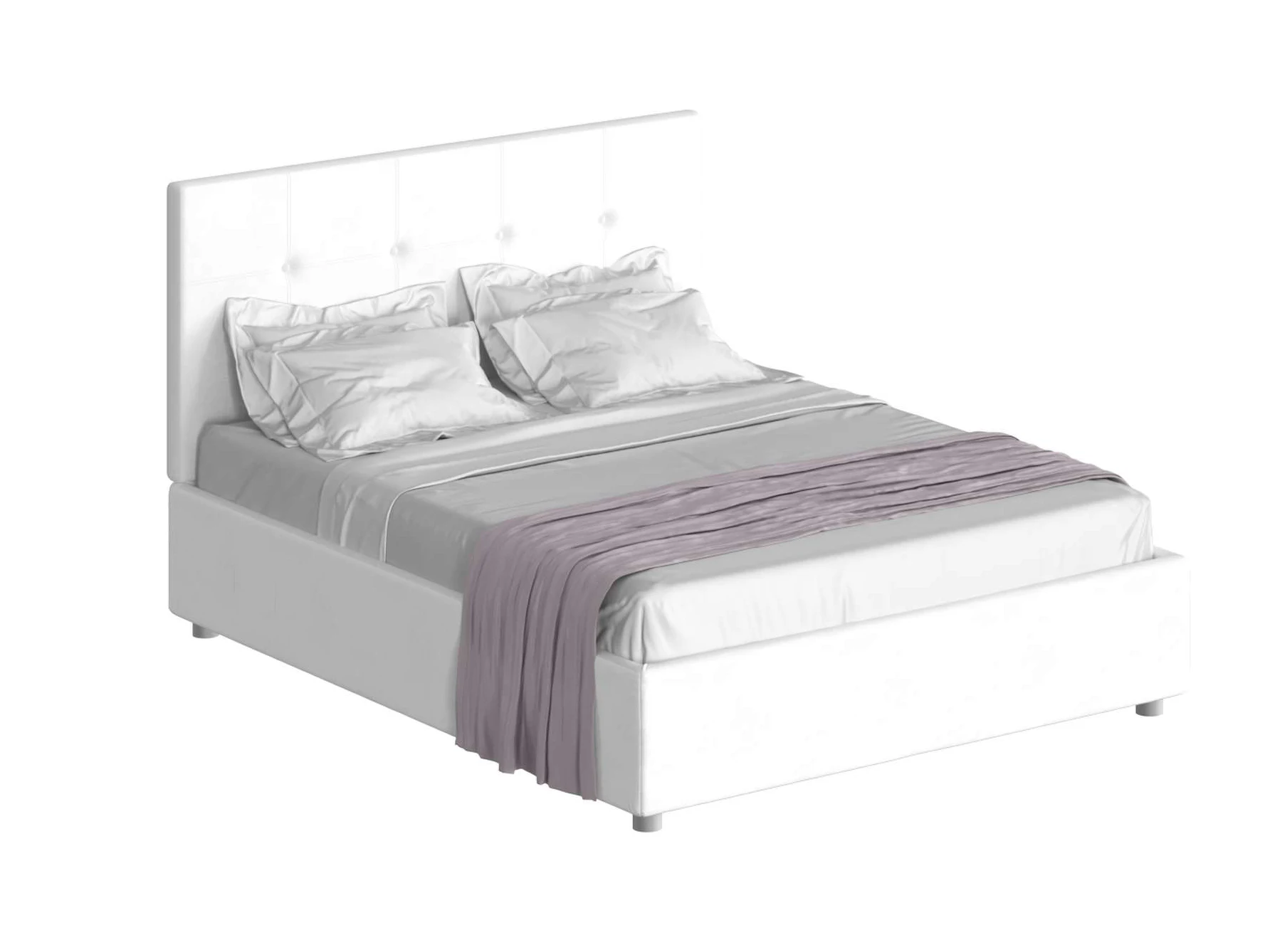 Норма с п/м экокожа белая 200х200 |