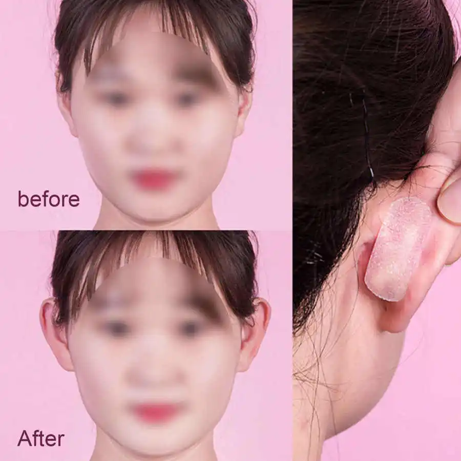 30 шт. вертикальные Стикеры для ушей с V-образной поверхностью