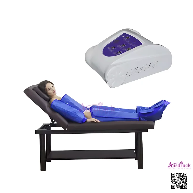 Прессотерапия машина для похудения лимфодренаж под давлением воздуха EMS-массаж