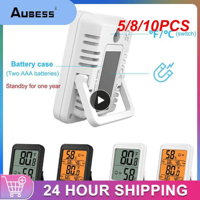 

5/8/10 шт., портативный внутренний сенсорный термометр