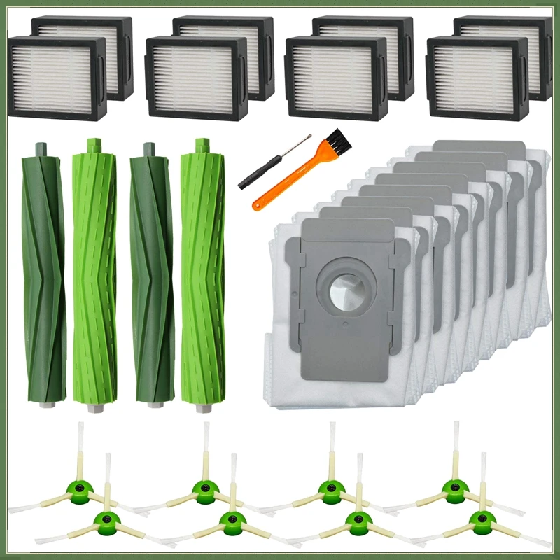 

Запасные части для Irobot Roomba I7 + I3 I3 + I4 I4 + I6 I6 + I8 I8 + J7 J7 +/Plus E5 E6 E7, комплекты аксессуаров для пылесоса