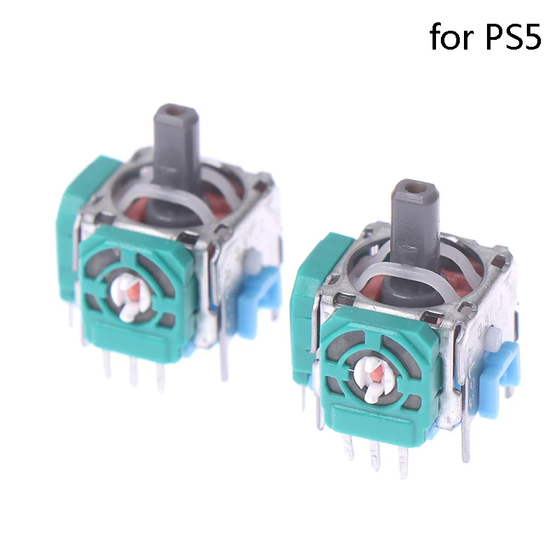 

2pcs Controller Replacement New 3D Analog Joystick Thumb Stick Repair Part Sensor Module For PS5