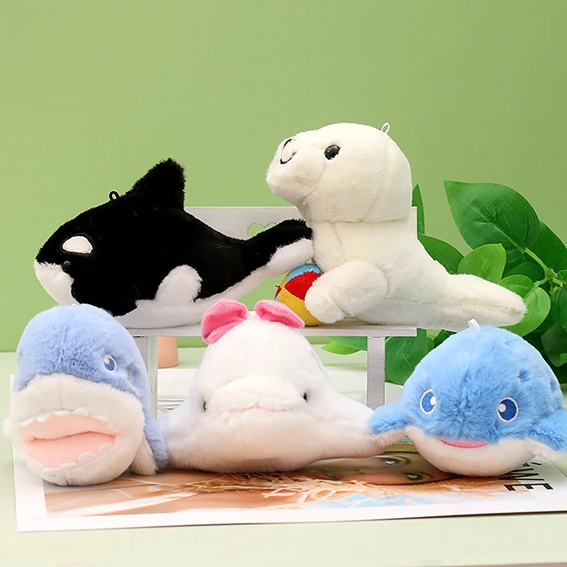 

Необычная мягкая плюшевая игрушка в виде акулы