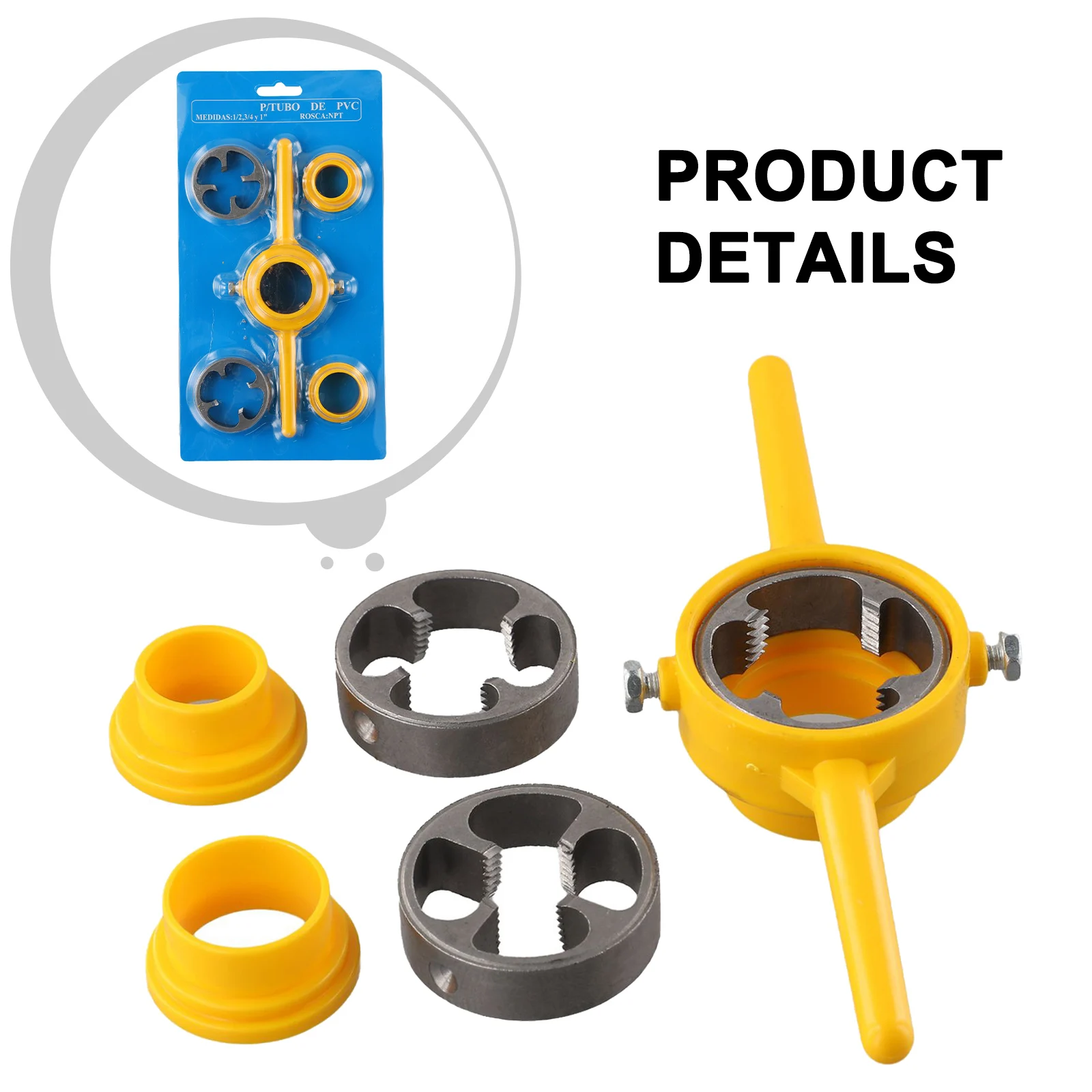 PPR Ступенчатое сверло Изготовление резьбы из ПВХ Размер Пластиковая трубная