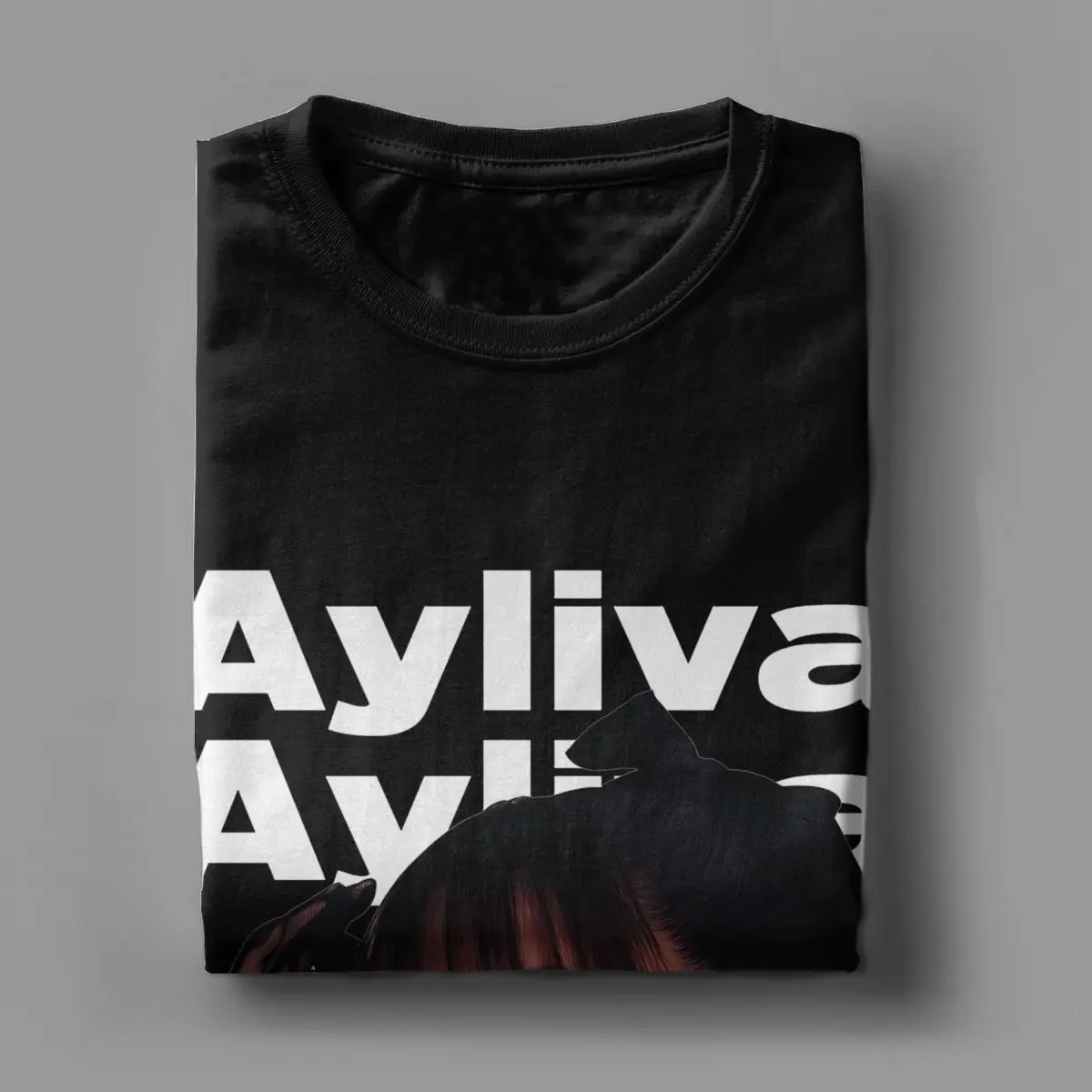 Ayliva In Liebe Tour 2024 футболка для концерта Мужская 100% хлопковая Футболка с круглым