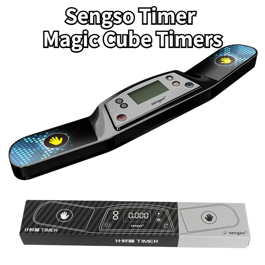 

[Funcube] Sengso таймер волшебный куб таймеры Magico Cubo таймер для образовательного соревнования коврик для профессионального обучения скоростной таймер