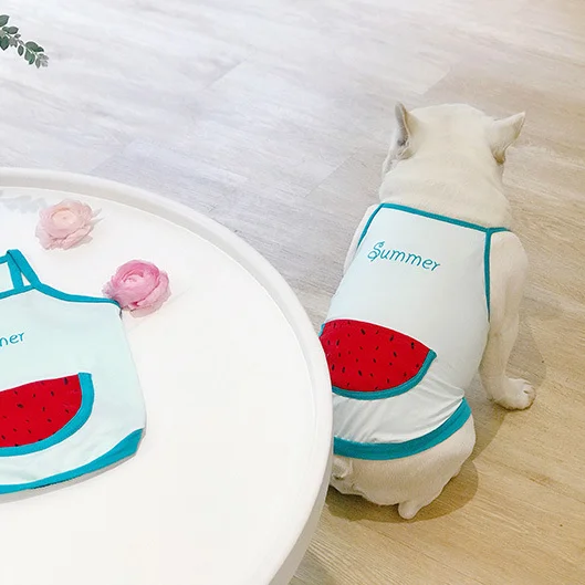 

Summer Ice Breathable Dogs and Cats Vest Pet Clothes Jarre Aero Bull Pug Shiba Inu Teddy Bichon Dog Summer Clothes