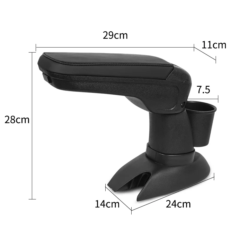 Подлокотник для автомобильного сиденья регулируемый органайзер рук Mini Cooper R56 R55