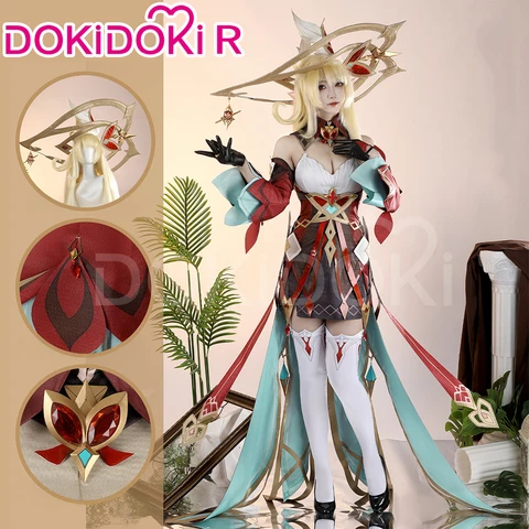 Косплей костюм Алиса Genshin Impact DokiDoki-R Klee женский