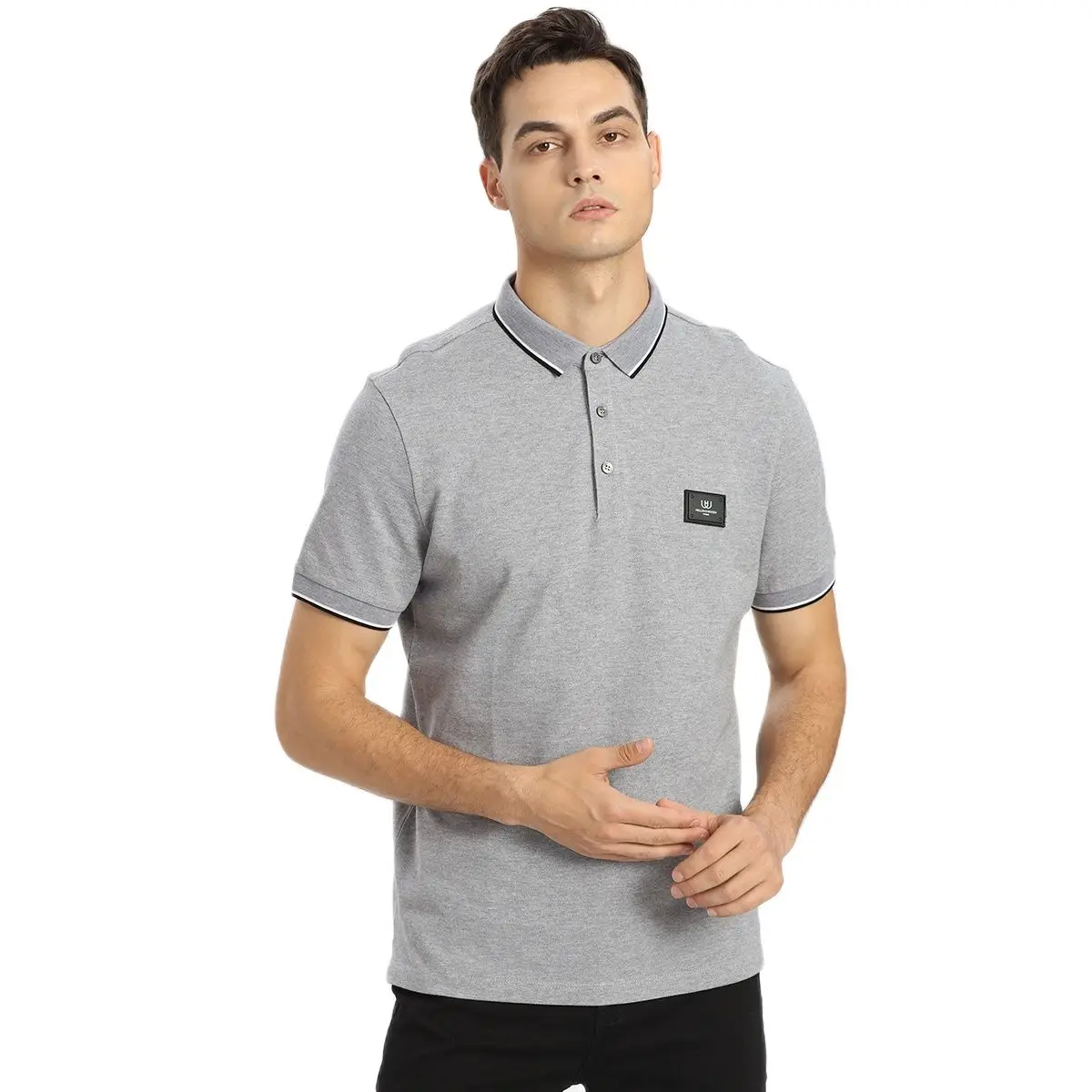 Рисунок 2 - Рубашка-поло мужская с коротким рукавом