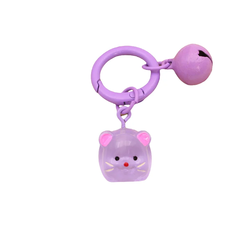 Светящийся трехмерный милый зернистый брелок с двенадцатью зодиака подвеска