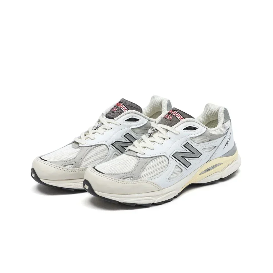 New Balance NB NB990 V3 Классические винтажные кроссовки из сетчатой ткани кожаные