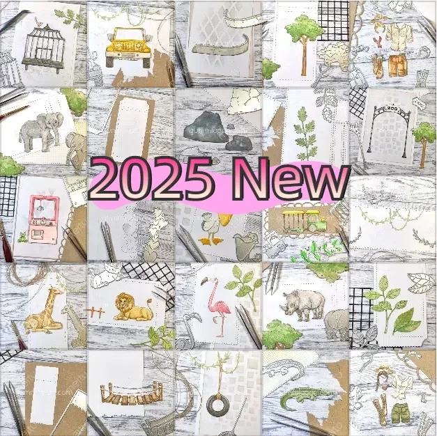 Металлические штампы Stoneboog для скрапбукинга