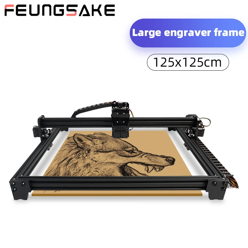 

Лазерная гравировальная машина для металла и дерева, гравировка стекла, лазерный гравер, рамка, лазерный принтер