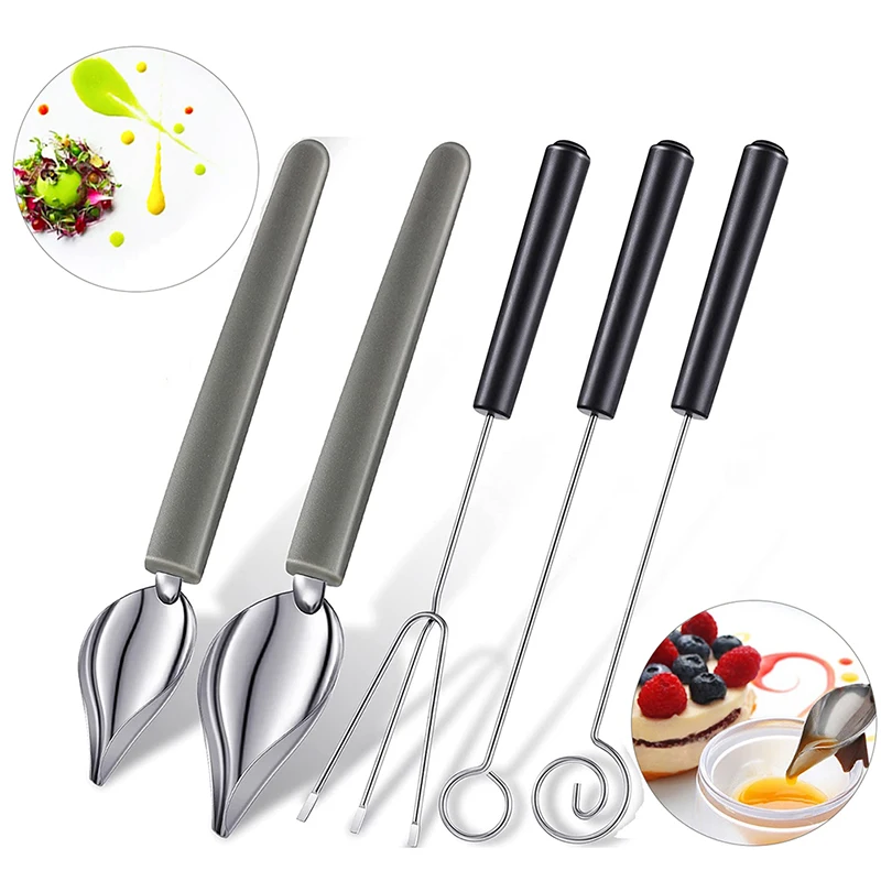 

5 шт./набор, декоративные вилки для шоколада