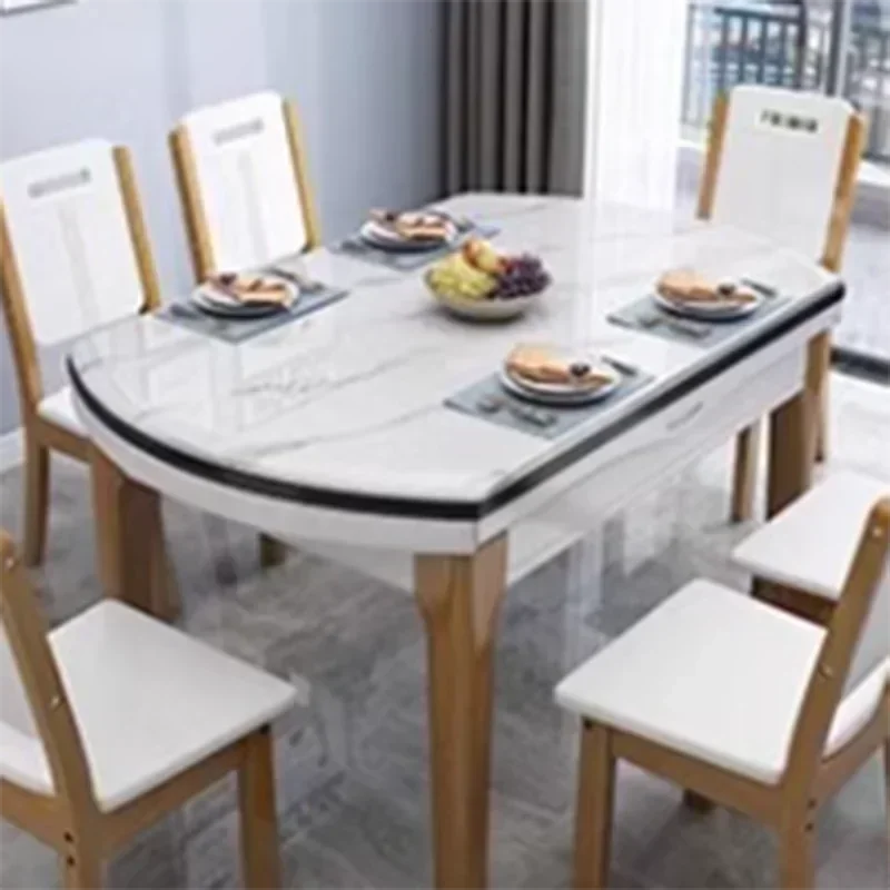 Современный роскошный обеденный стол японский минималистичный элегантный