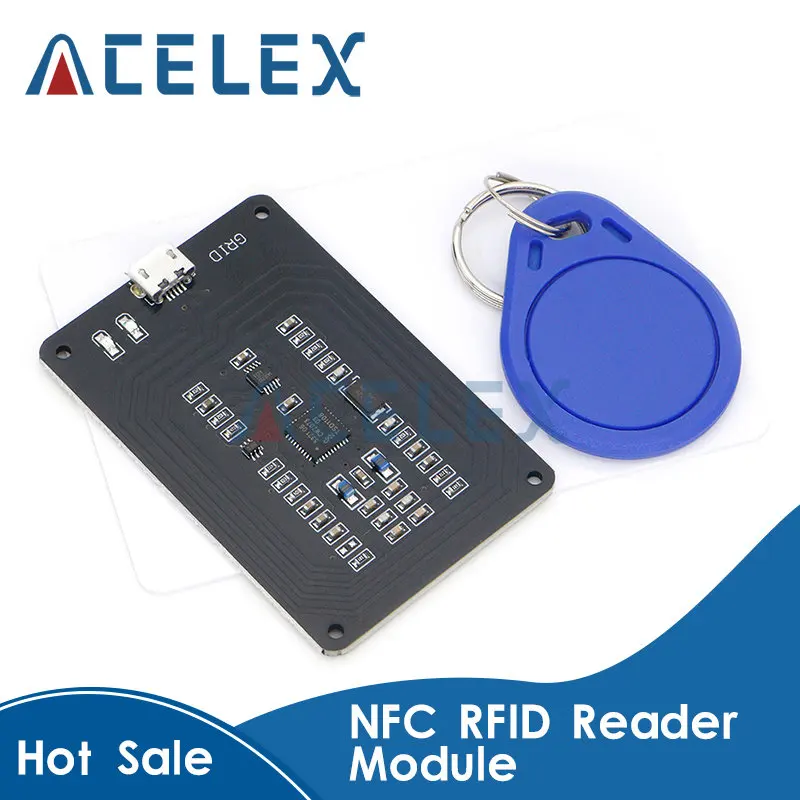 

PN532 NFC точный RFID IC кардридер модуль 13,56 МГц для Raspberry PI
