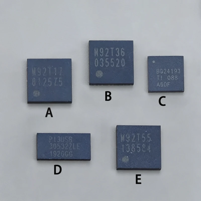 Фото 1 шт. для консоли NS Switch M92T36 M92T17 M92T55, микросхема материнской платы, чип PI3USB BQ24193, микросхема зарядки аккумулятора №2