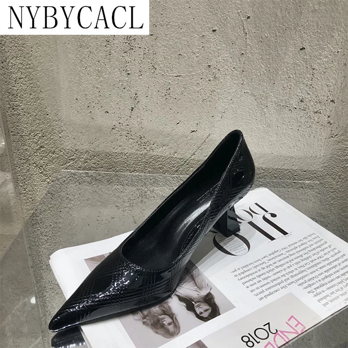 2022 New Brand Women Pumps Shoes Fashion Pointed Toe Shallow Slip On Sexy Ladies Party Dress Shoes Thin High Office Pumps