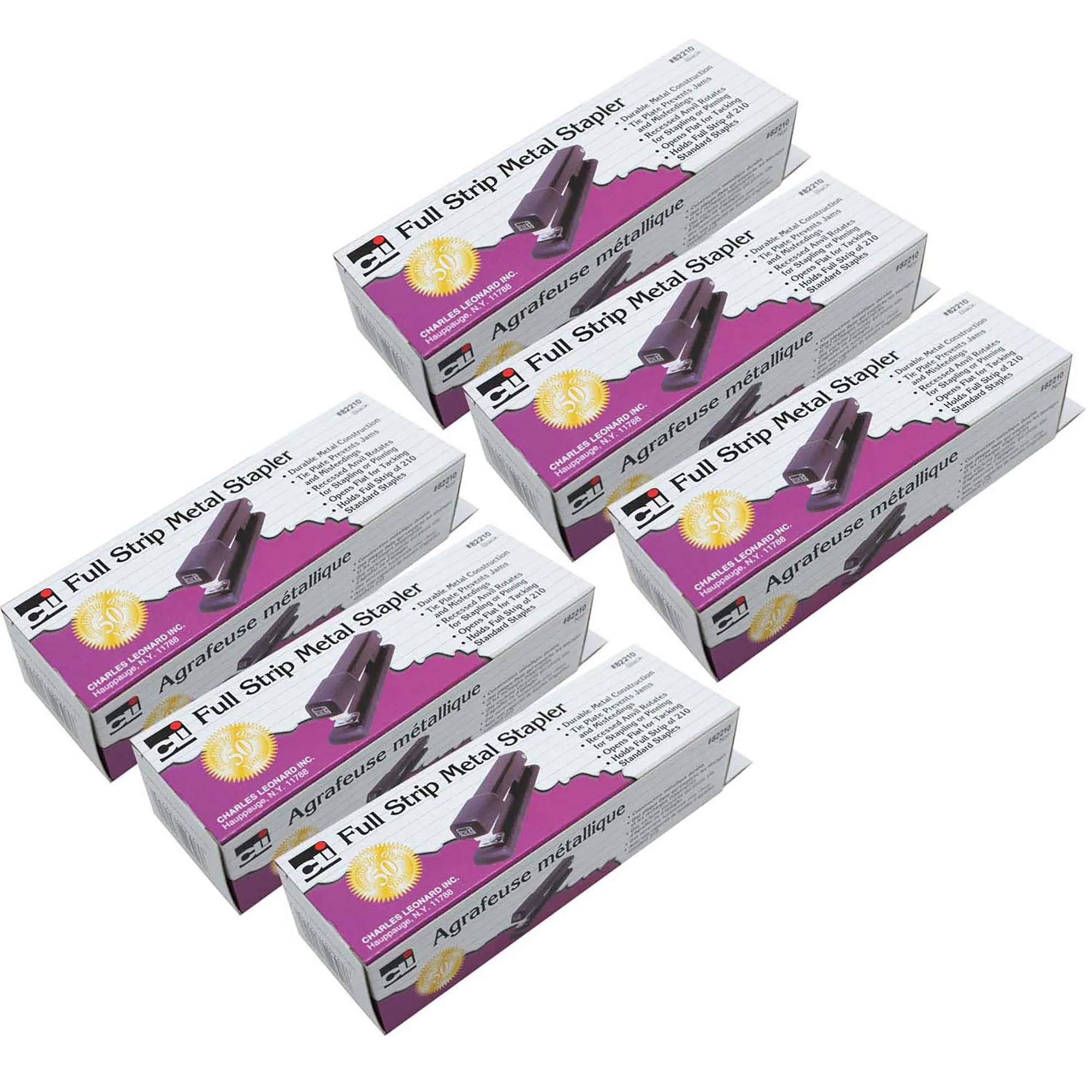 

Full Strip Economy Metal Stapler, 6 Count