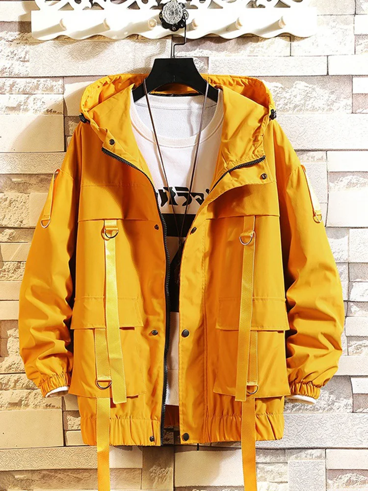 

Korean Version Trend Jacket High Street Men's Casual Coat Spring and Autumn Ruffian Handsome Winter Tide Tops Dropshipping