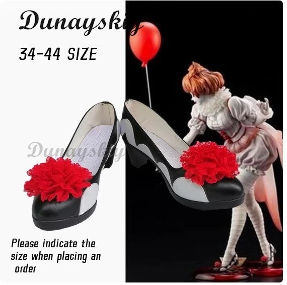 Обувь для косплея на Хэллоуин Stephen King's It клоунские сапоги Pennywise взрослых мужчин