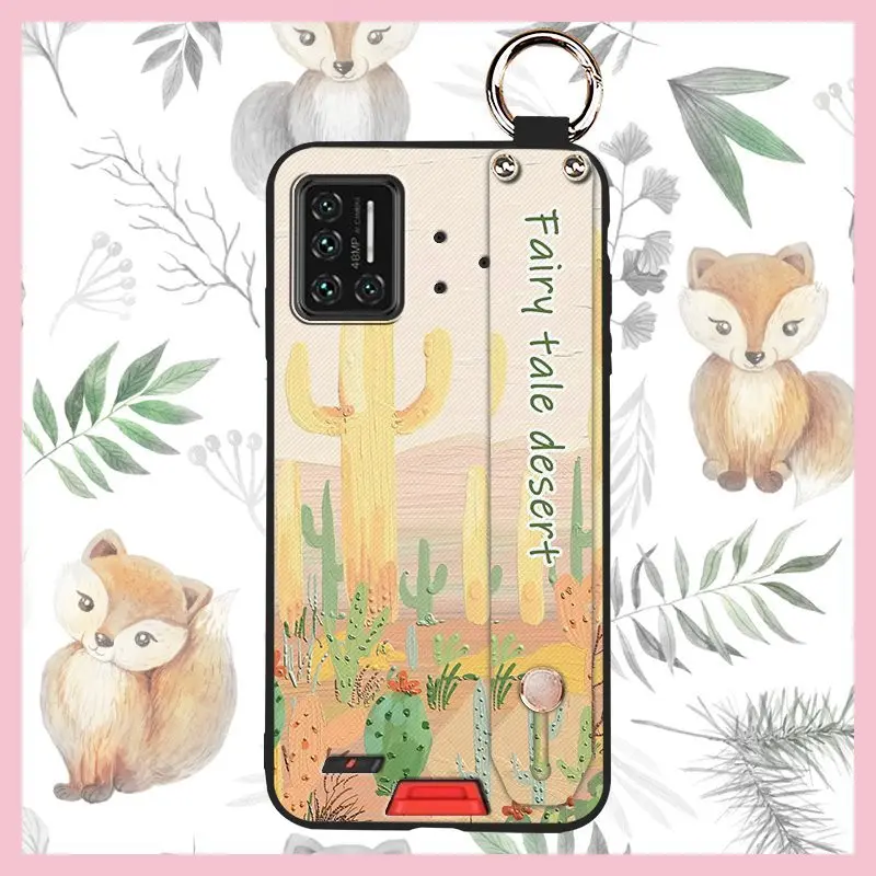 anti dust anti knock phone case for umidigi bison gt soft soft case wristband sunflower lanyard free global shipping
