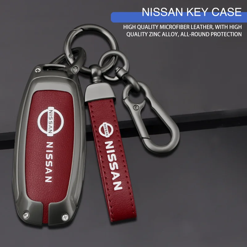 Чехол с дистанционным управлением и логотипом автомобиля брелок для Nissan Versa X-Trail