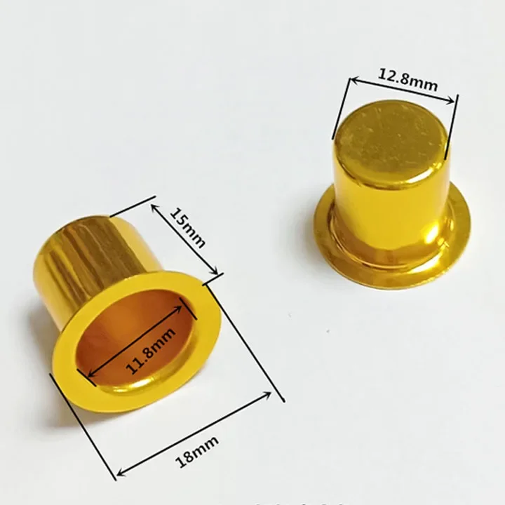 

10 шт., подсвечники, чашки, мини-металлические подсвечники, диаметр 11,8 мм, ведро, золотой/серебристый/черный/красный декор стола, предотвращает капание воска