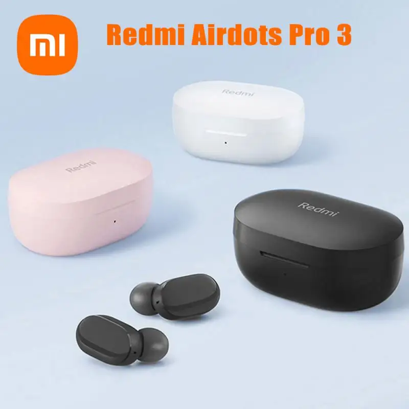 Original Xiaomi Redmi Airdots Pro 3 Fone Wireless Earbuds In-Ear Stereo Earphone Bluetooth Headphones With Mic Airdots Headset