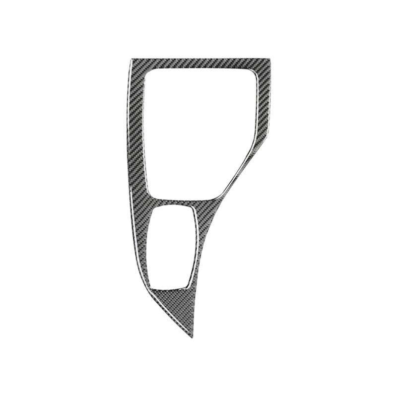 

Рамка переключения передач центральной консоли, отделка из углеродного волокна для BMW- X1 E84 2010-2015 RHD, аксессуары для интерьера автомобиля