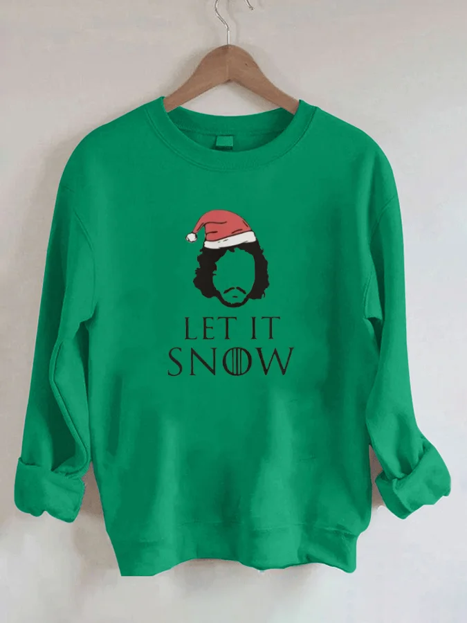 

Let It Snow Christmas Sweatshirt