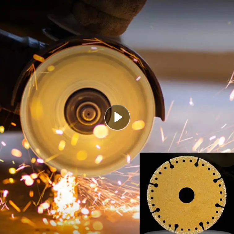 

1pc Diamond Saw Blade Metal Brazing Iron Rebar Stainless Steel Cutting Discs Set 100mm Angle Grinder Disk Cut Off Wheel Tool