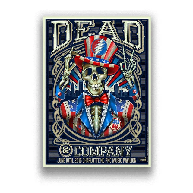 

the Grateful Dead Posters Rock Music posters and prints canvas paintings picture on the wall wall paintings for bedrooms Plakat