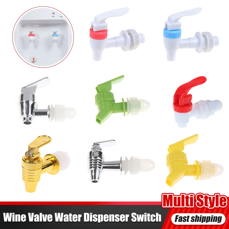 Wine Valve Water Dispenser Switch Tap Glass Wine Bottle Plastic Faucet Jar Wine Barrel Water Tank Faucet With Filter Multi Style