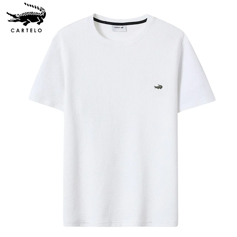 

Cardilla men's round neck T-shirt solid color casual simple style 2022 top quality men's T-shirt